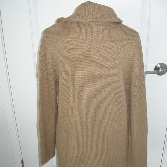 Camel Colour Tunic Soft  Sweater - Picture 5 of 7